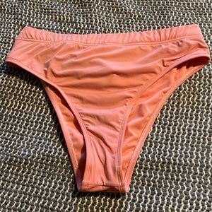 NWOT Cheekster bikini bottoms in salmon